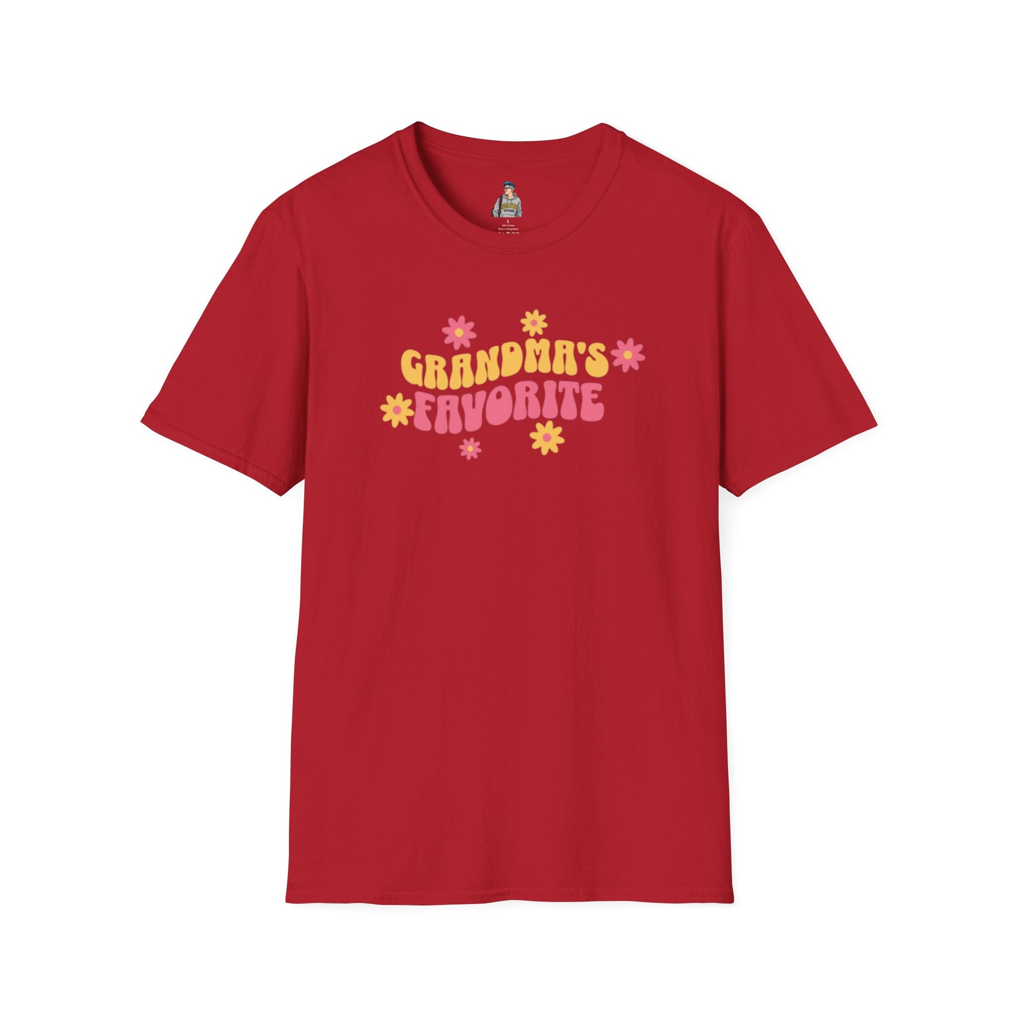 Grandma's Favorite Unisex Softstyle T-Shirt - EqualiTees.Me