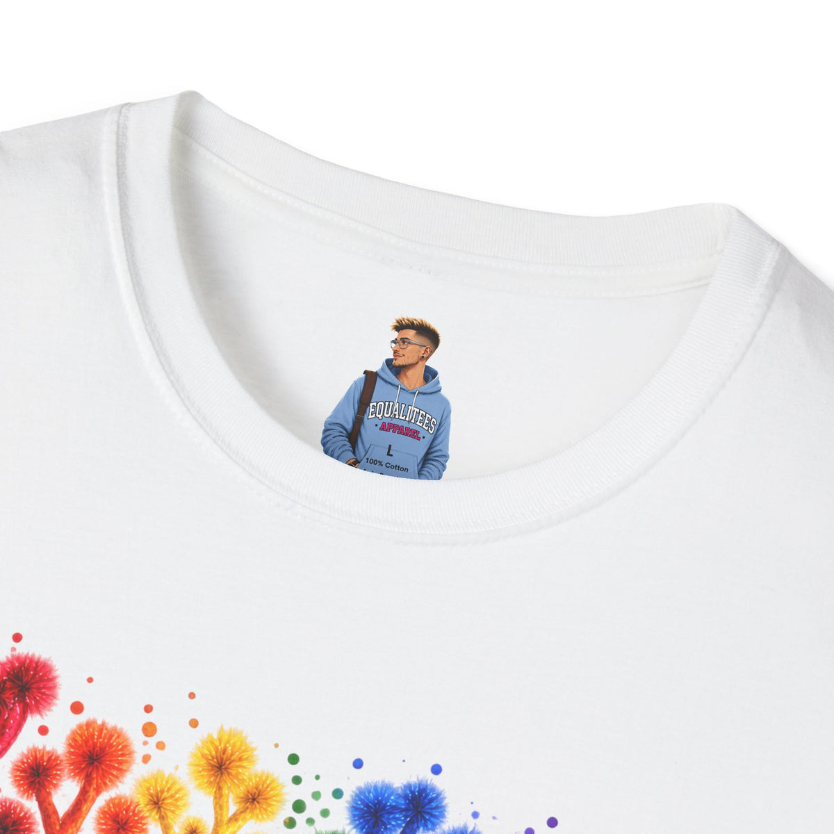 Pride Tree Las Vegas T-Shirt - Black Text