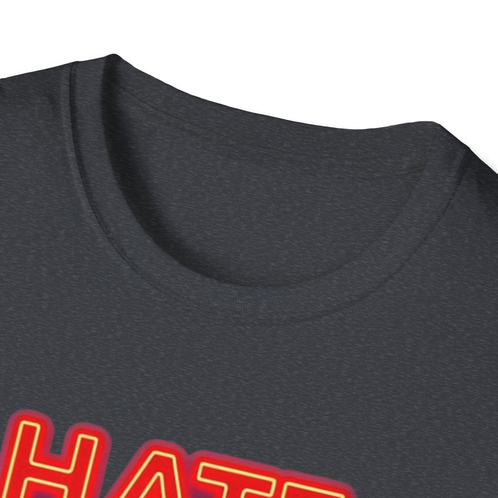 LGBTQ+ Pride Unisex T-Shirt - "Hate Never Made Anyone Less Queer" & "We All Belong" Design