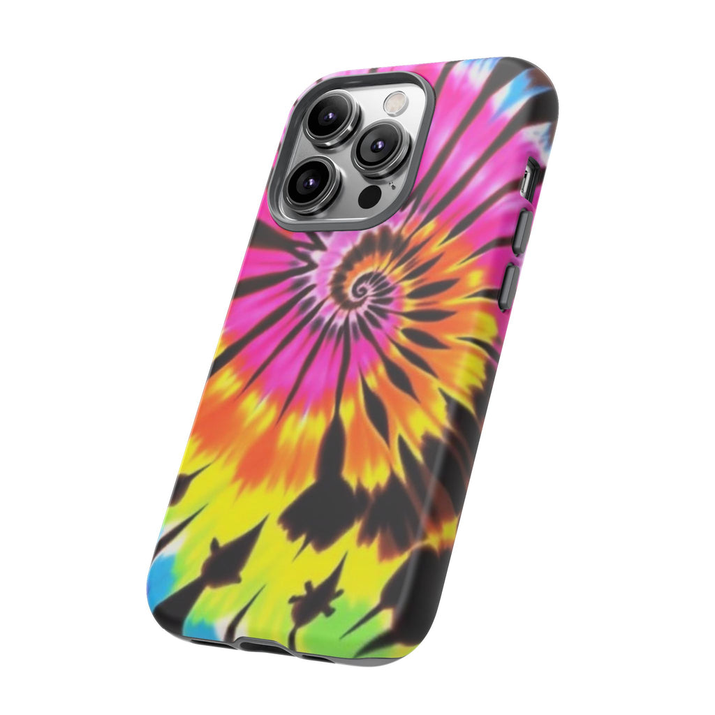 Tie-Dye Spiral Phone Case for iPhone