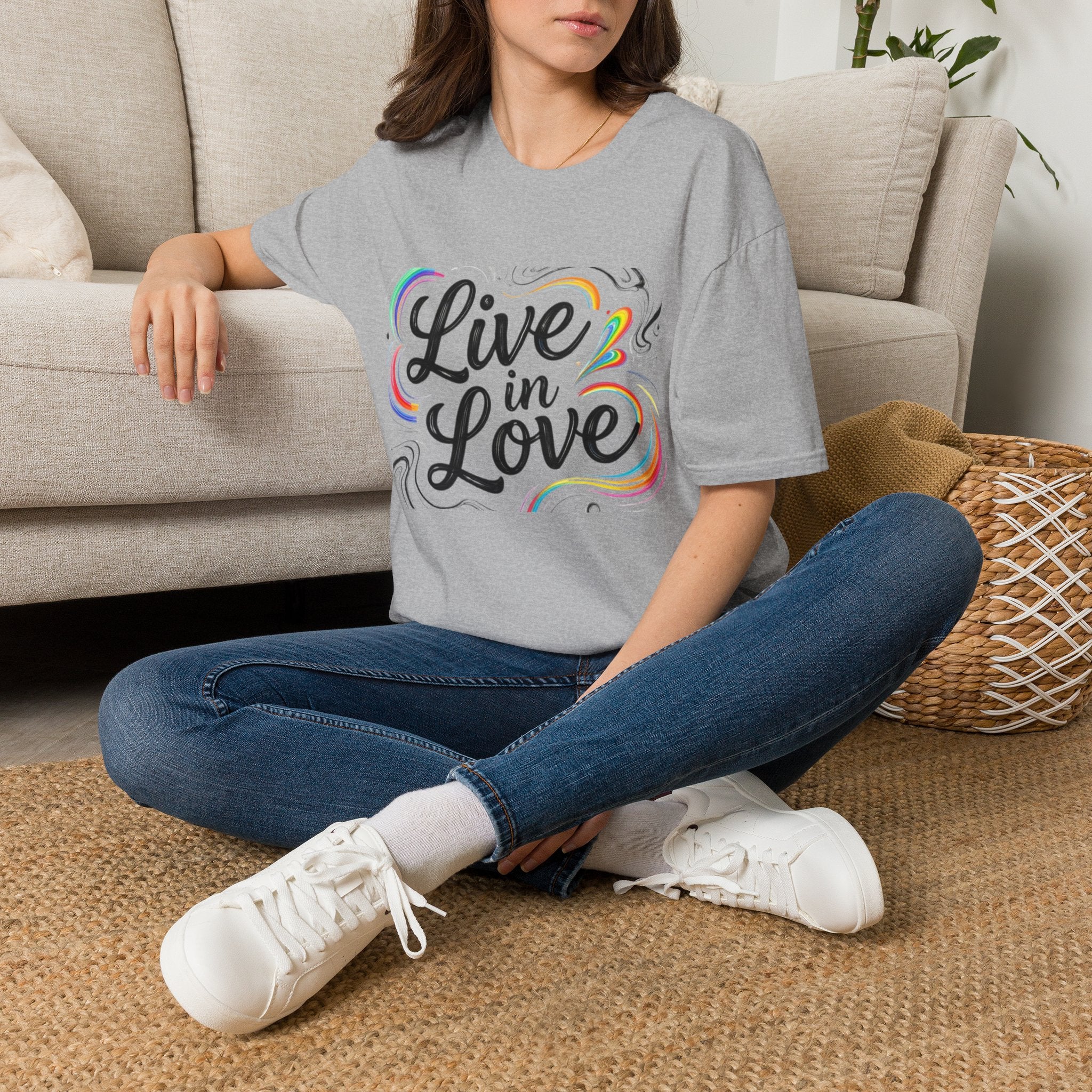 Live in Love Inspirational T-Shirt