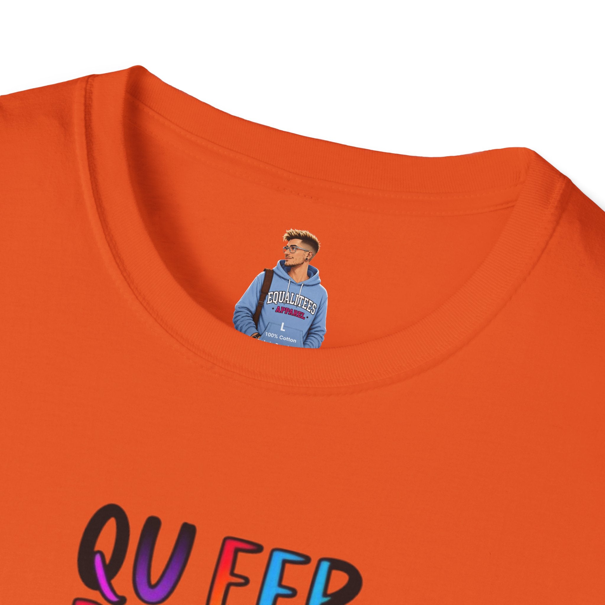 Queer People Belong Everywhere t-shirt