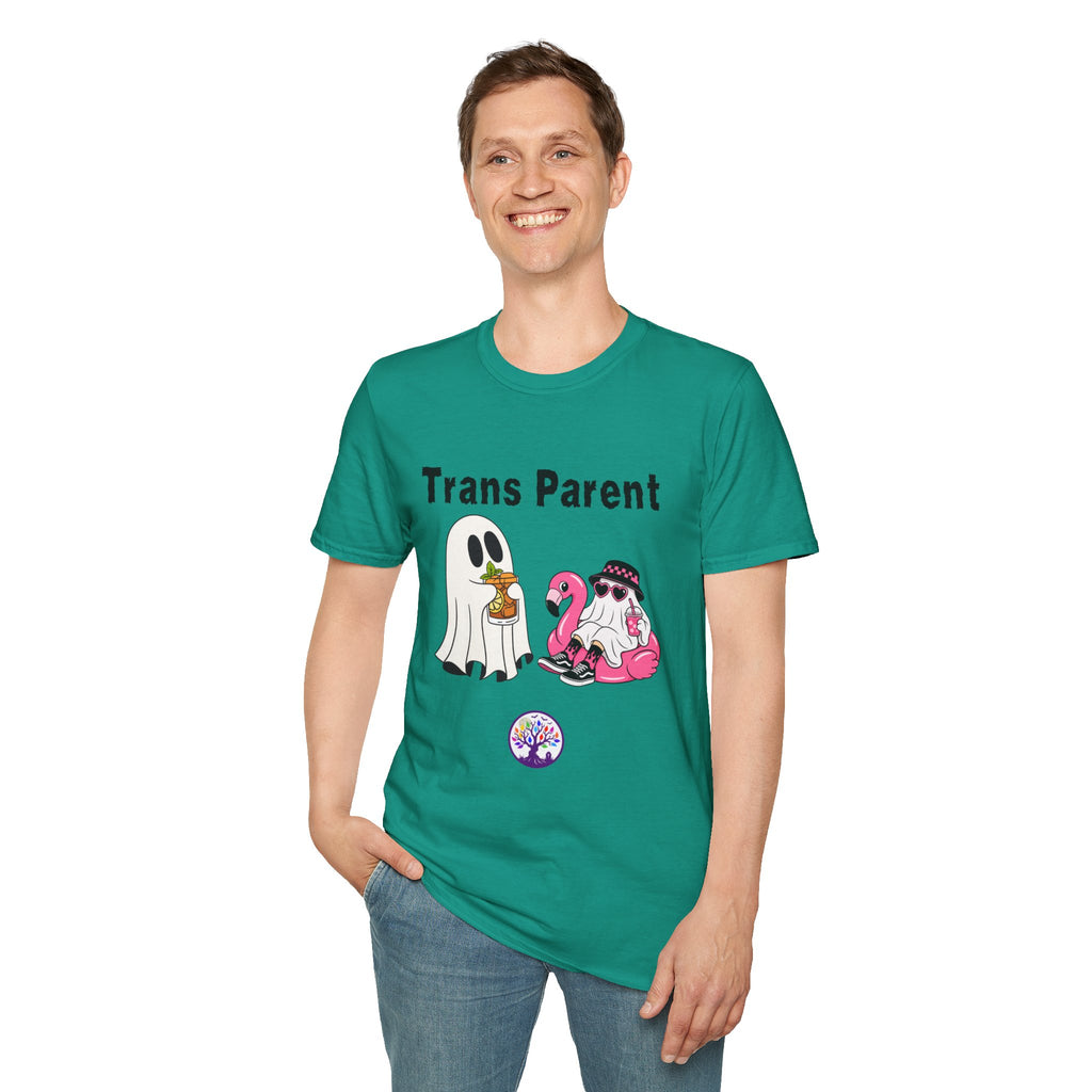 Trans Parent 4 Halloween Pride Tree Las Vegas T-Shirt