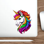 Die-Cut Stickers Sassy Rainbow Unicorn