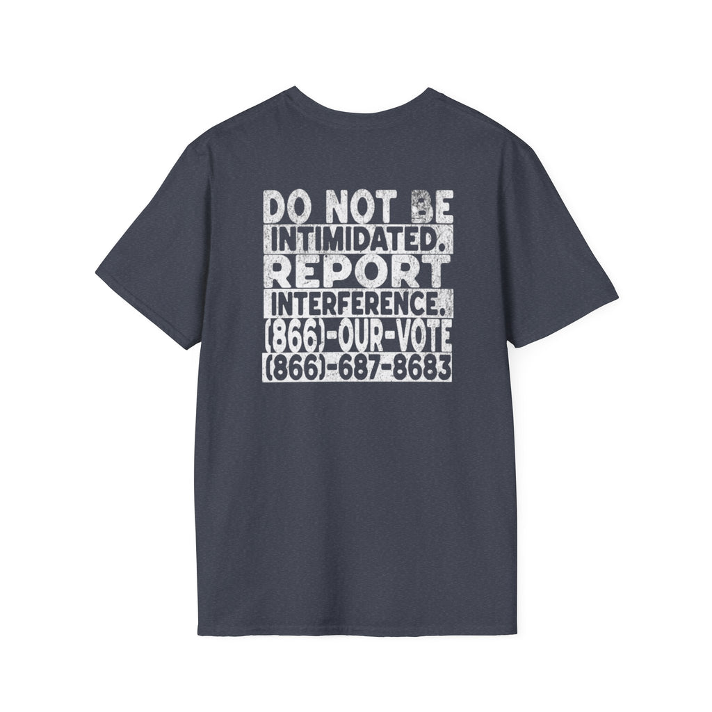 Do Not Be Intimidated Know Your Rights Voting Tee-English