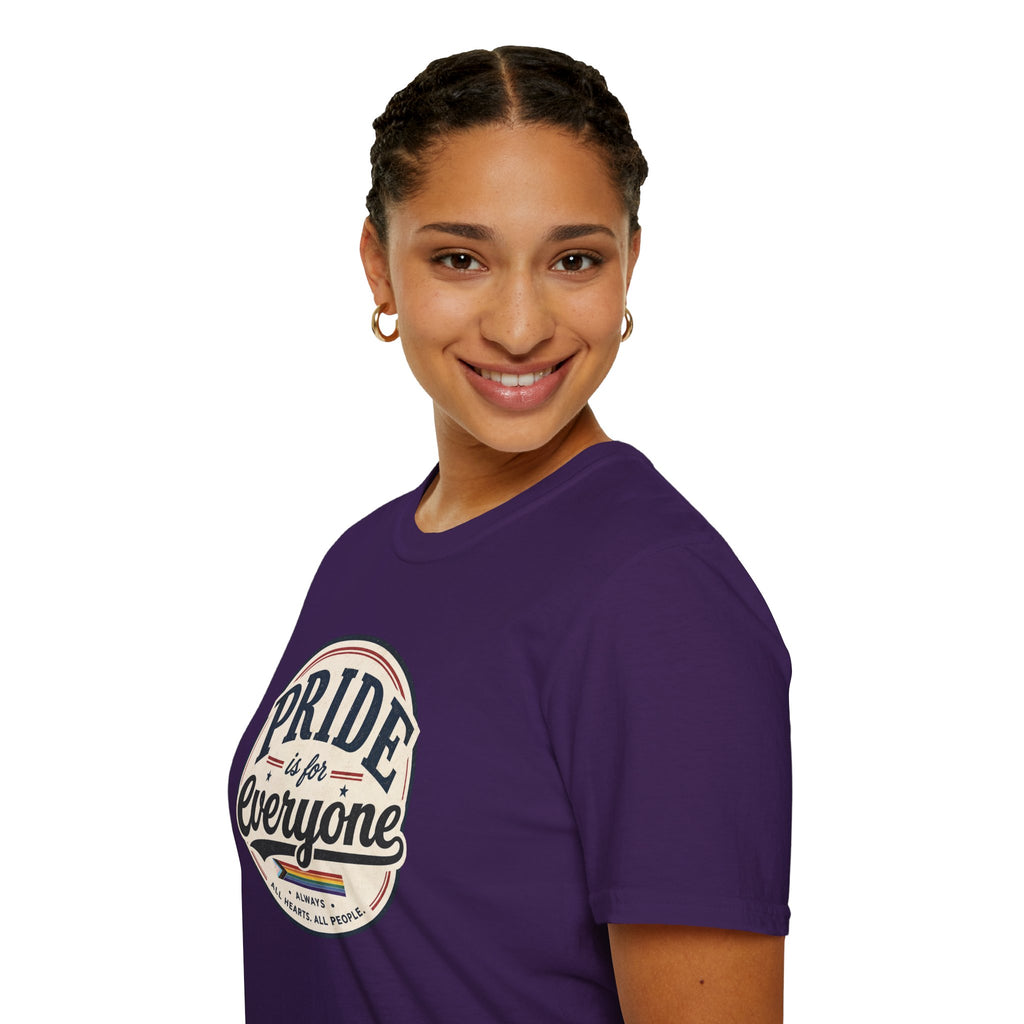 Pride Is for Everyone T-Shirt — Inclusive Retro Pride Tee
