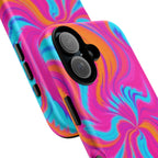 Psychedelic Swirl Tough Phone Case for iPhone