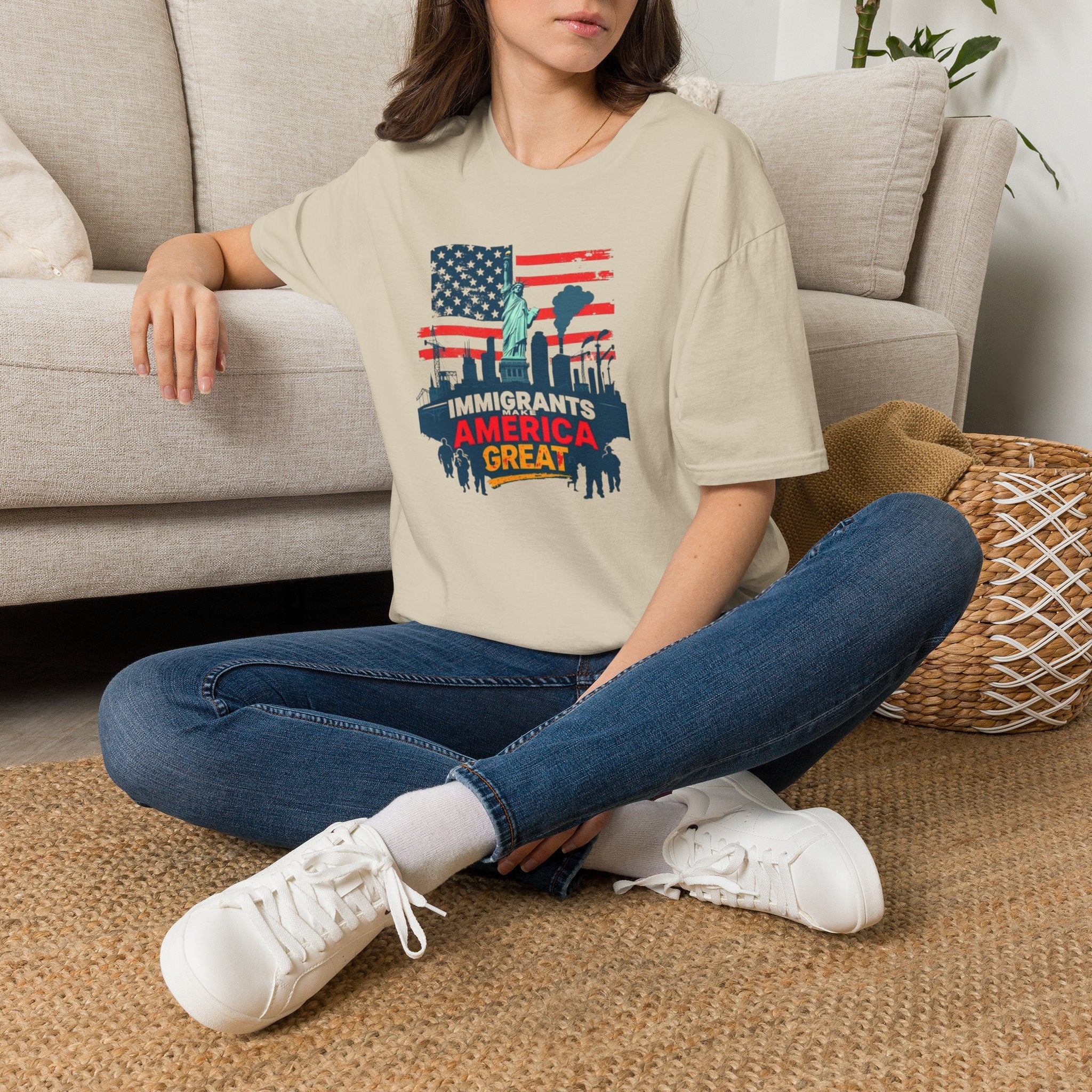 Immigrants Make America Great t-shirt
