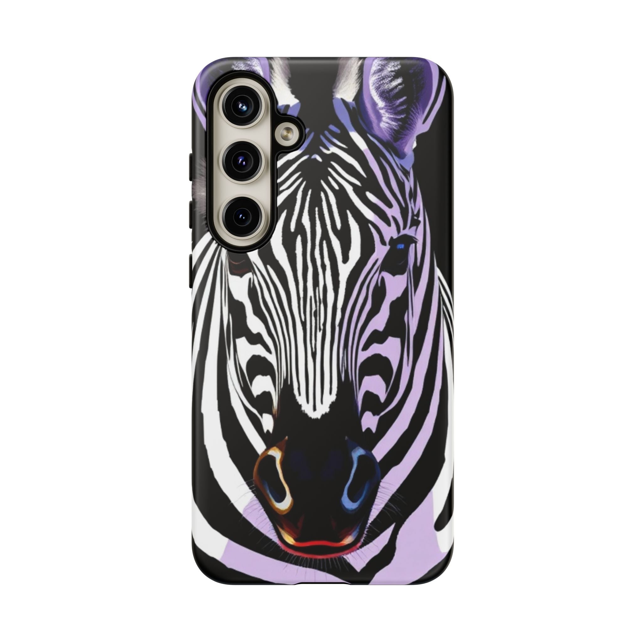 Android OR iPhone Compatible Cases - Zebra Design - Unique Tough Cases