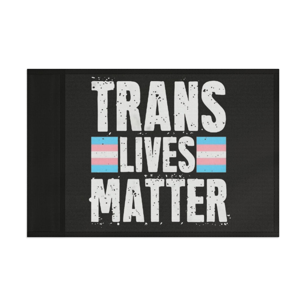 Trans Lives Matter Flag - Aesthetic LGBTQ+ Banner for Celebration & Home Decor