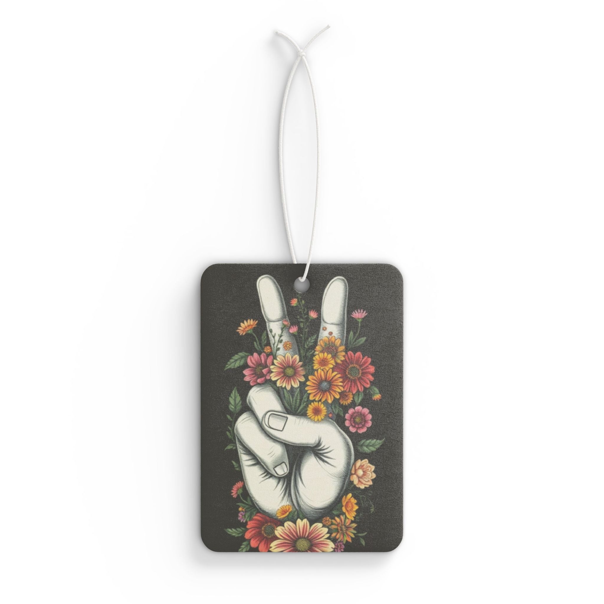 Grow Peace Car Air Freshener - Eclectic and Aromatic