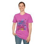 Trans Awareness Unisex T-Shirt, LGBTQ+ Pride Shirt, Gift for Allies, Feminist Apparel, Support Trans Rights