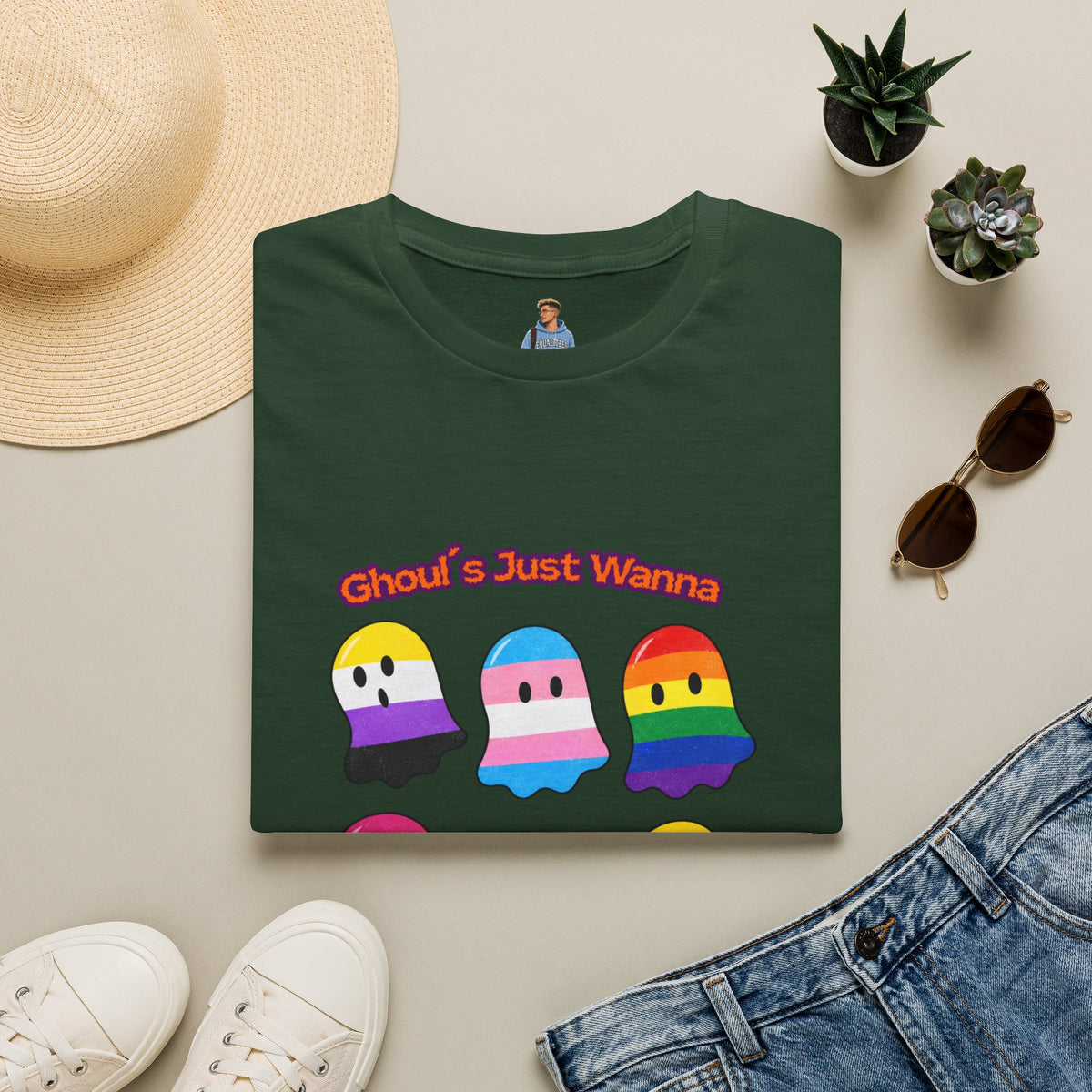 Ghouls Just Wanna Have Fun Pride Tree Las Vegas T-Shirt