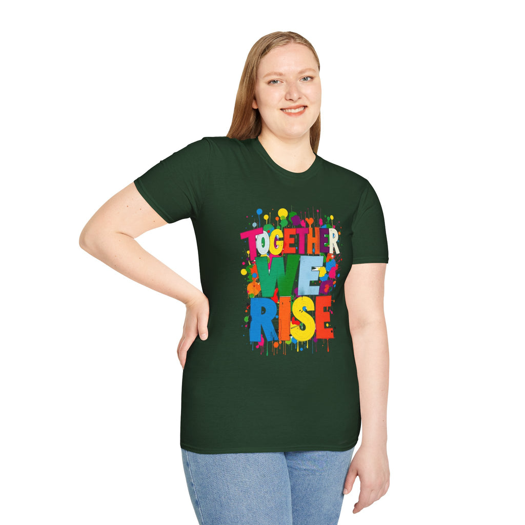 Together We Rise Unisex Softstyle T-Shirt