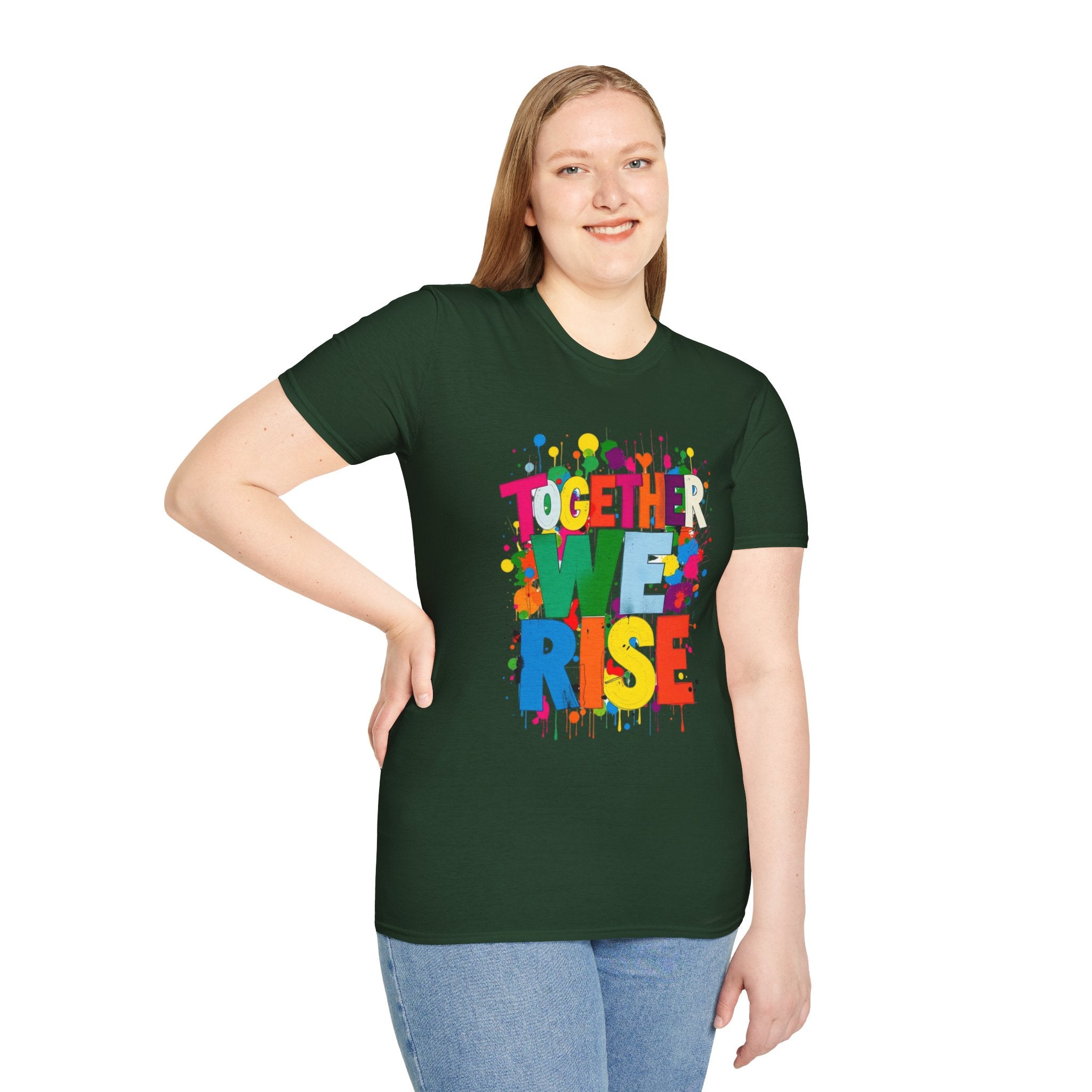 Together We Rise Unisex Softstyle T-Shirt