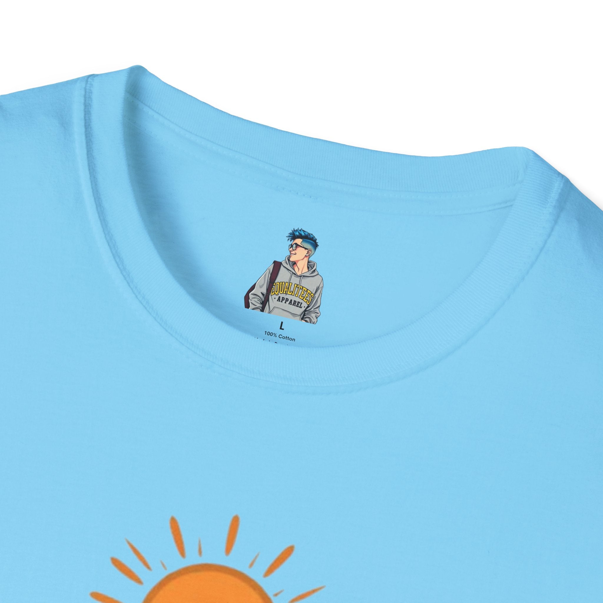 Mountain Scene Unisex Softstyle T-shirt