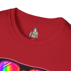Rainbow Sunglasses Unisex t-shirt
