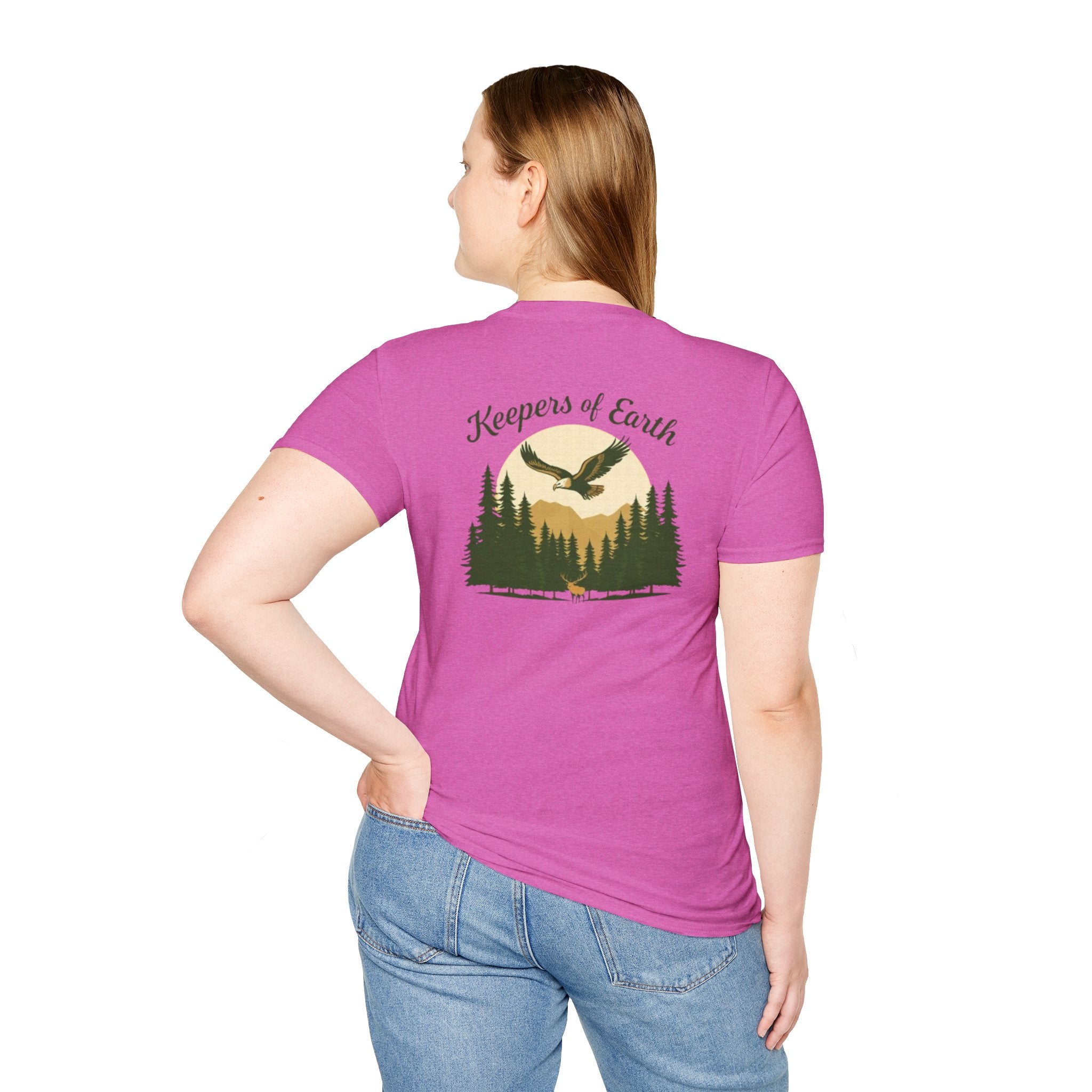 Keepers of the Earth Eagle and Elk T-shirt