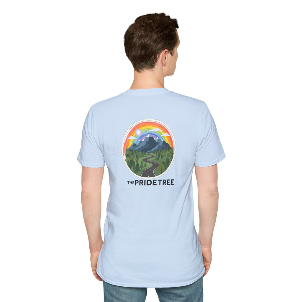 Pride Tree Las Vegas Mountain Graphic T-Shirt