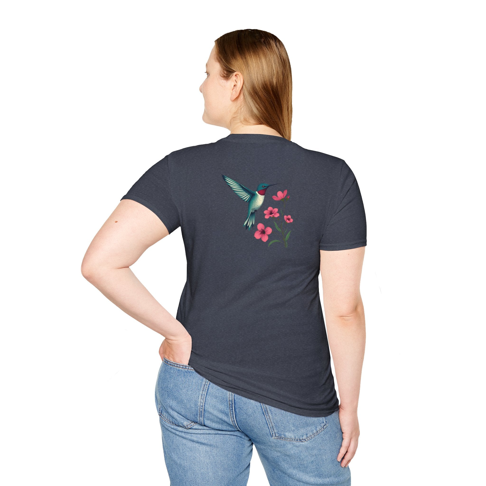 Floral Hummingbird T-Shirt