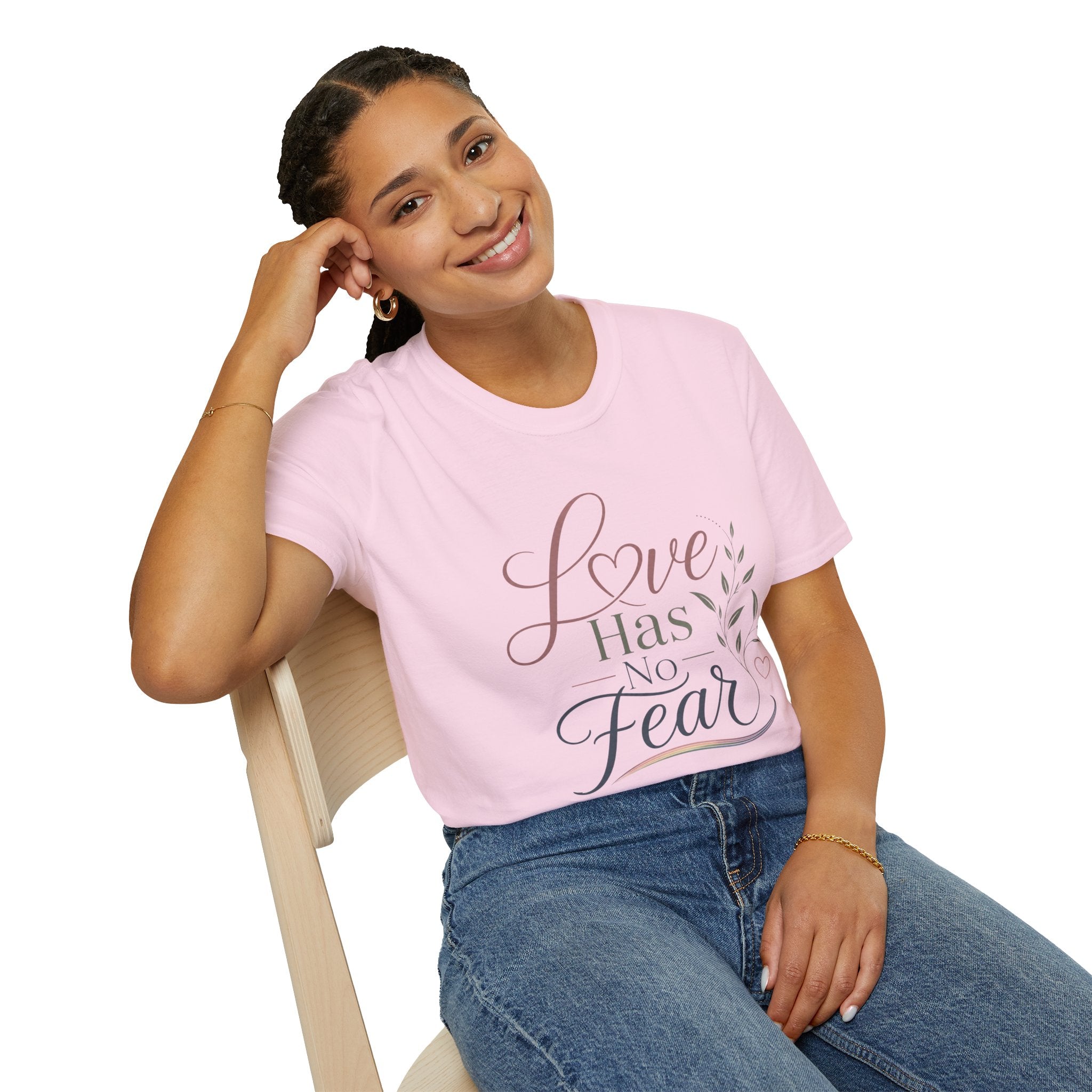 Love Has No Fear T-Shirt — Inspirational Tee