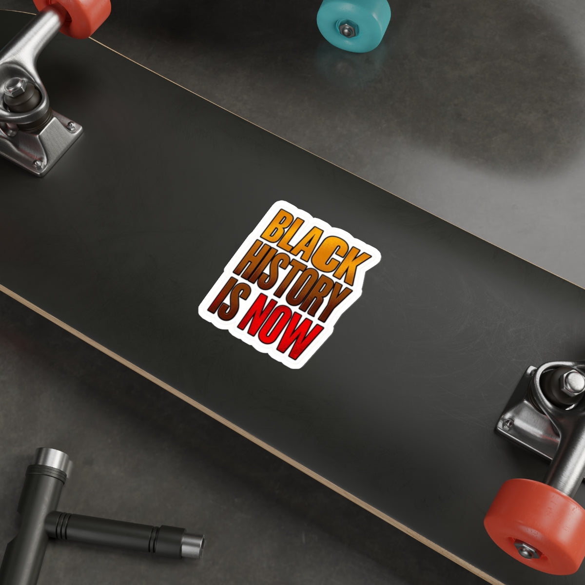 Die-Cut Stickers - BLACK HISTORY IS NOW