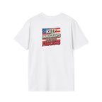 Keep Immigrants Deport Fascists Unisex Softstyle T-Shirt