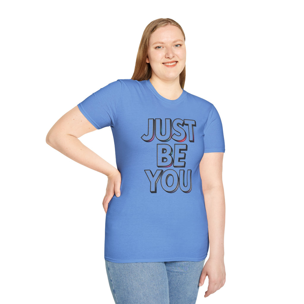Just Be You T-Shirt — Inspirational Minimalist Graphic Tee