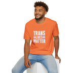 Trans Lives Matter Unisex Softstyle T-Shirt - Support LGBTQ+ Rights