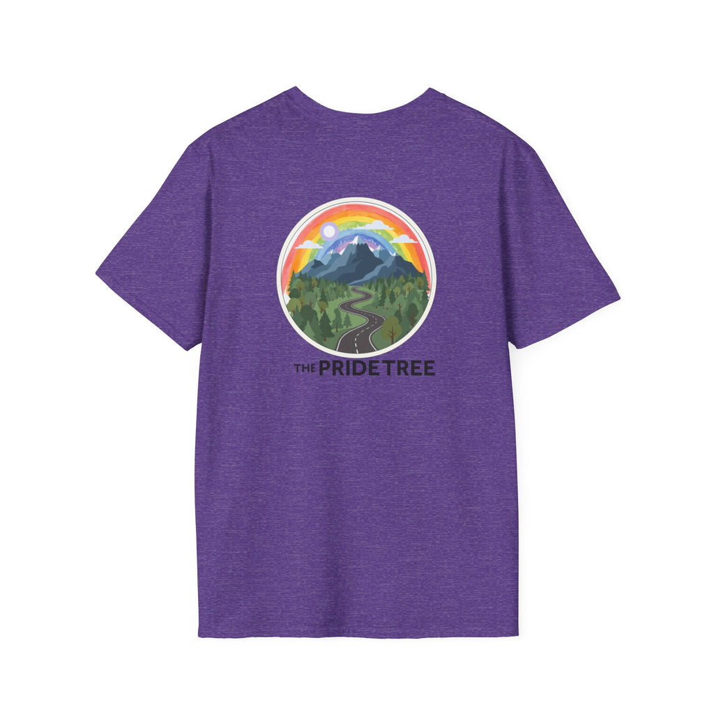 Pride Tree Las Vegas Mountain Graphic T-Shirt