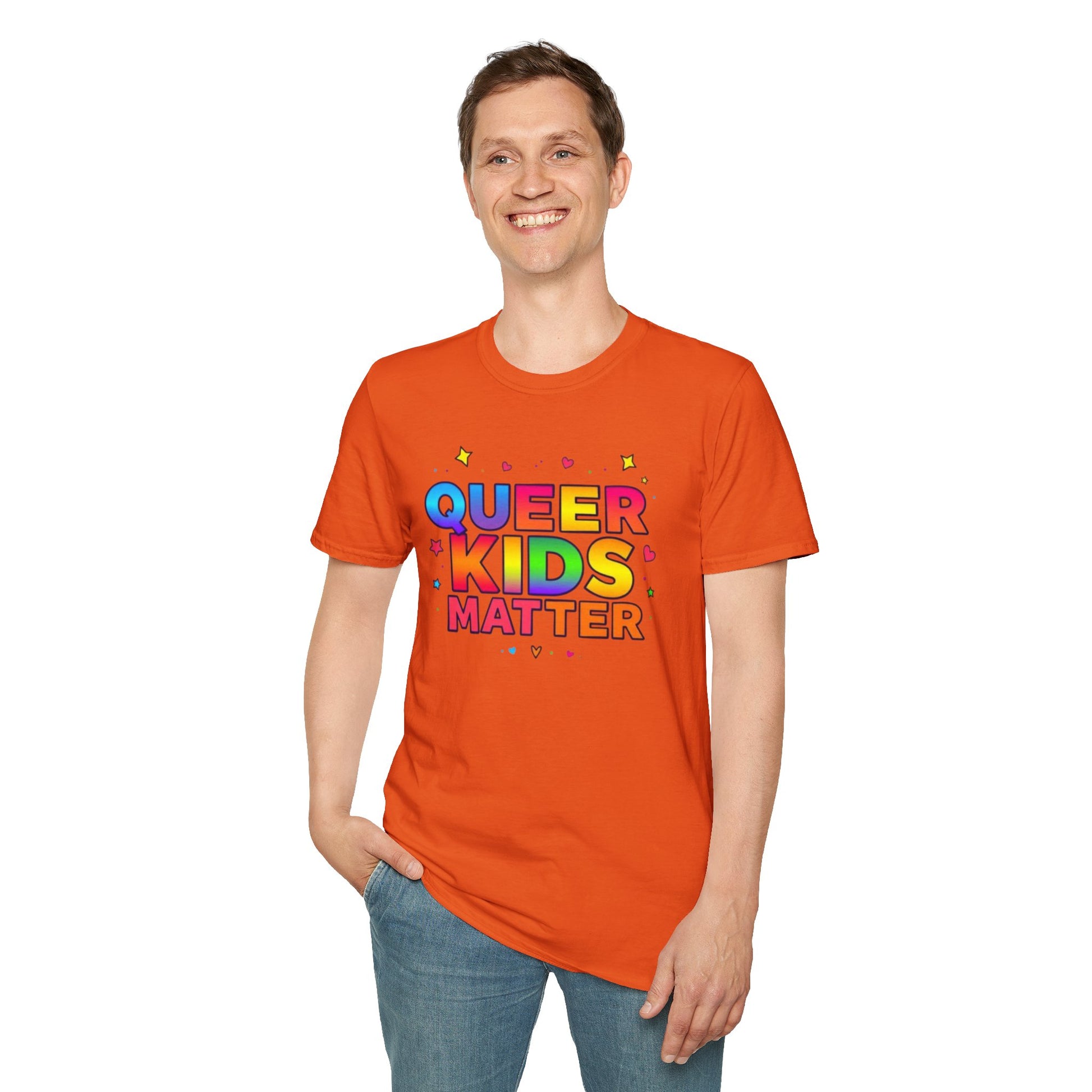 Colorful Queer Kids Matter Pride T-Shirt