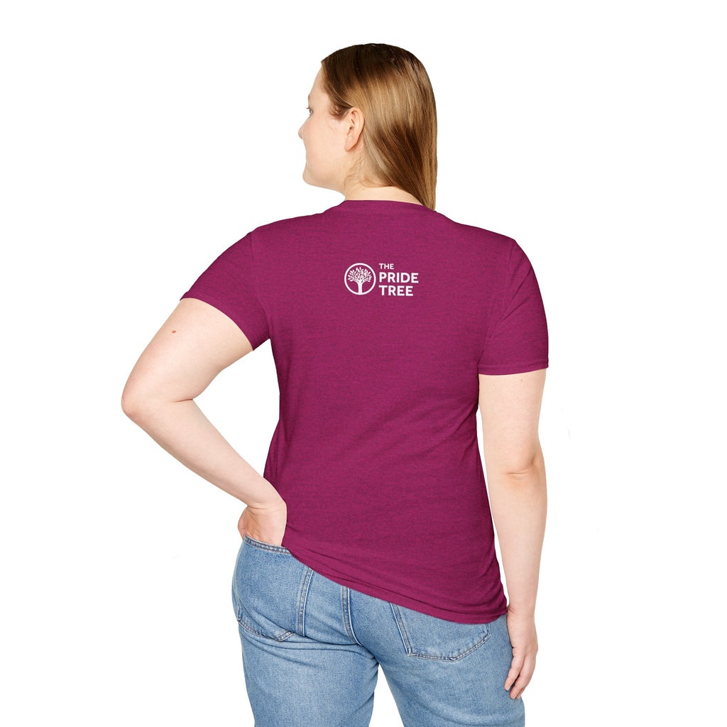 Queer Rainbow Sparkle Pride Tree Las Vegas T-Shirt