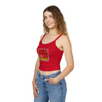 Women's Spaghetti Strap Tank Top - "Break the Patriarchy" Statement Tee