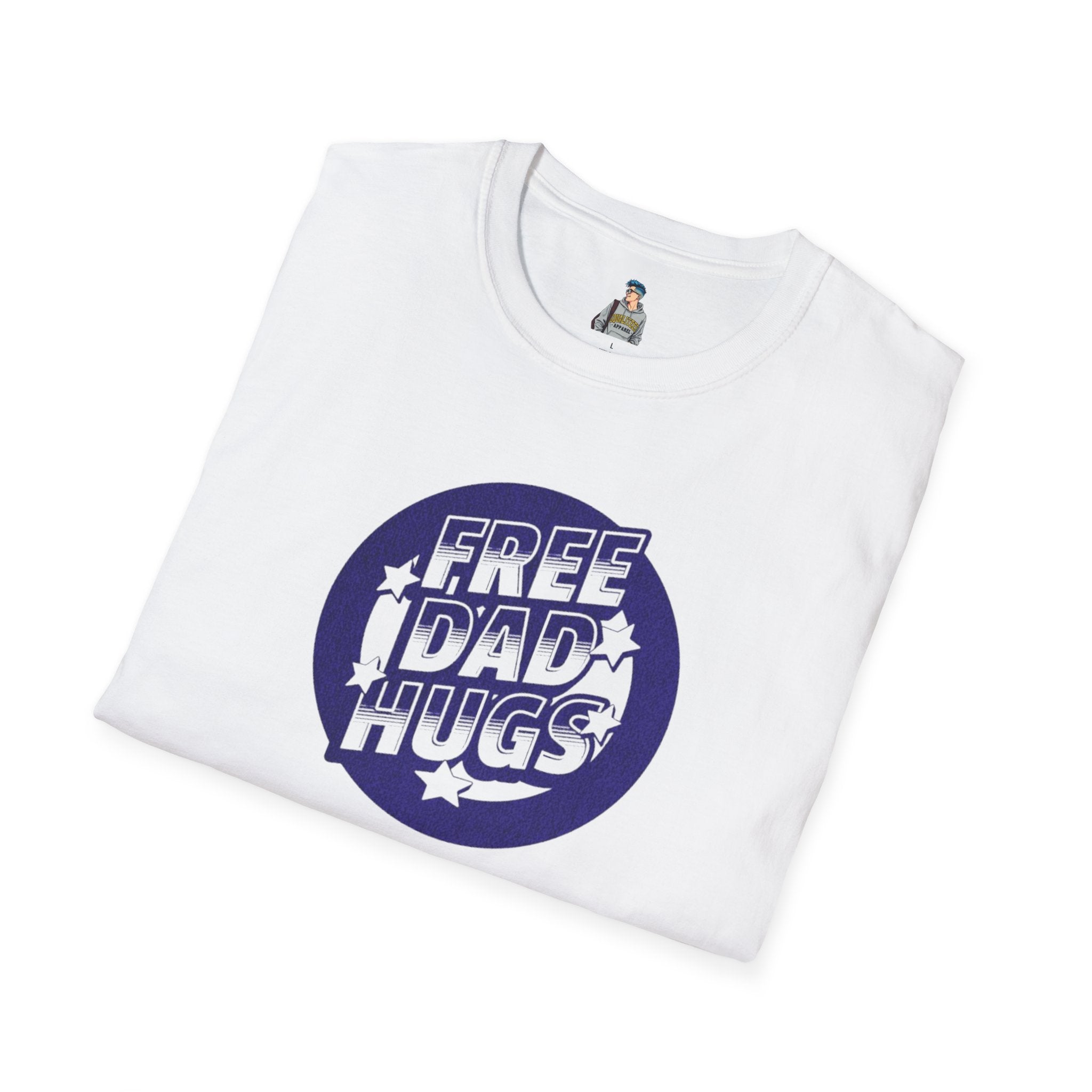Free Dad Hugs Unisex Softstyle T-Shirt