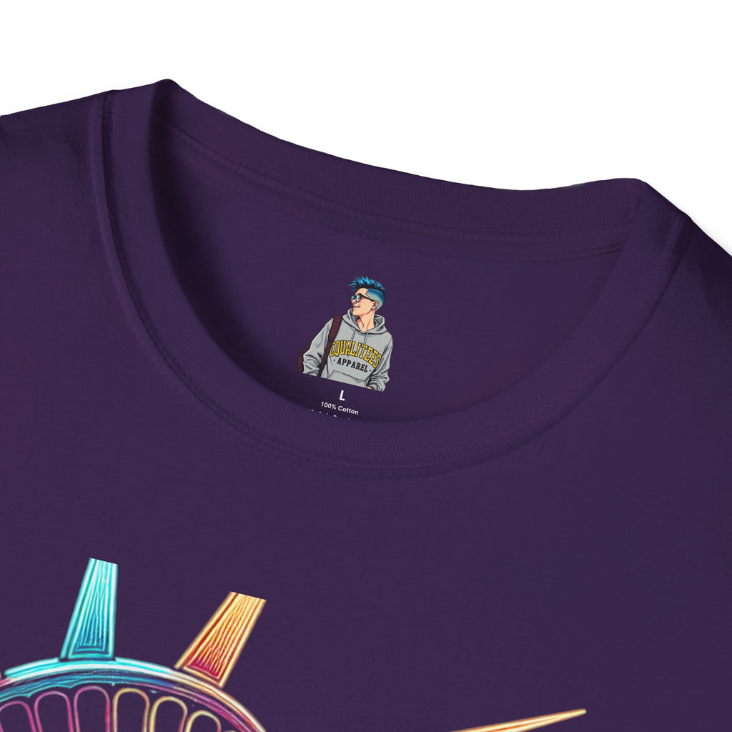 Lady Liberty - Softstyle Unisex T-Shirt