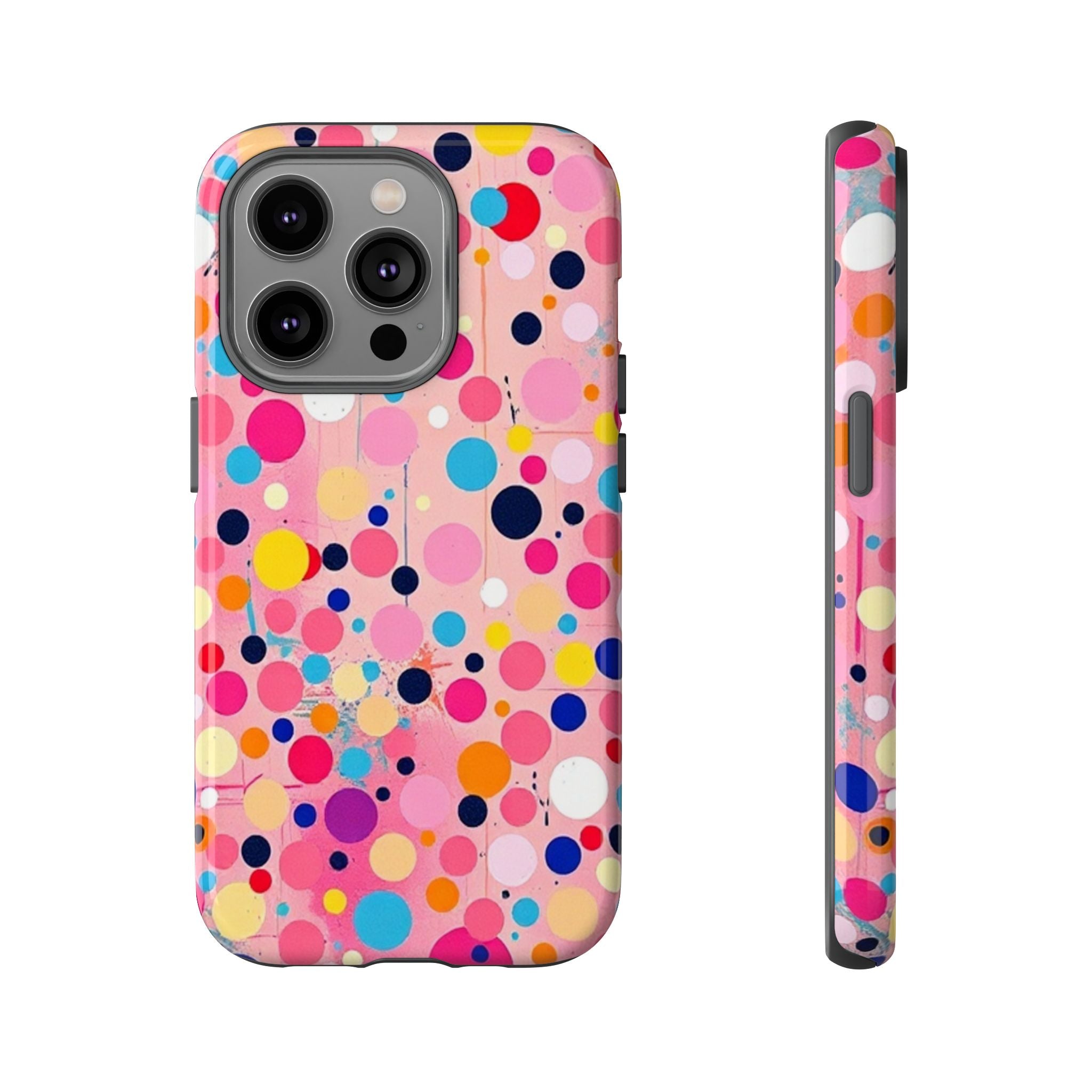 Colorful Dots & Spots Tough Cases For Android & iPhone