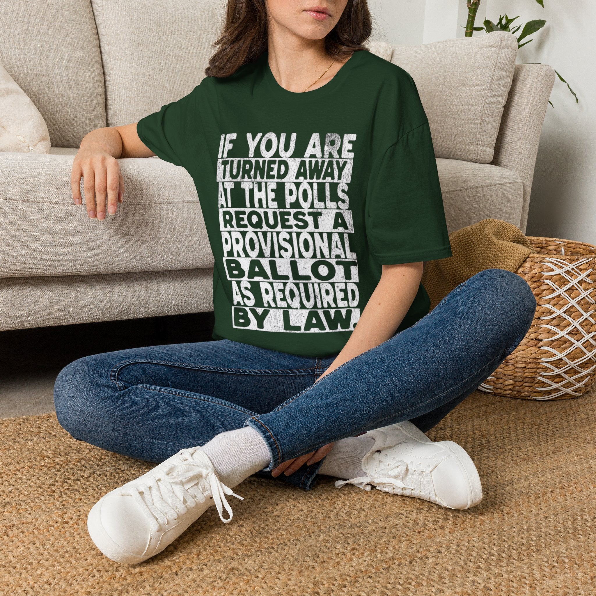 Know Your Rights Voter English T-Shirt