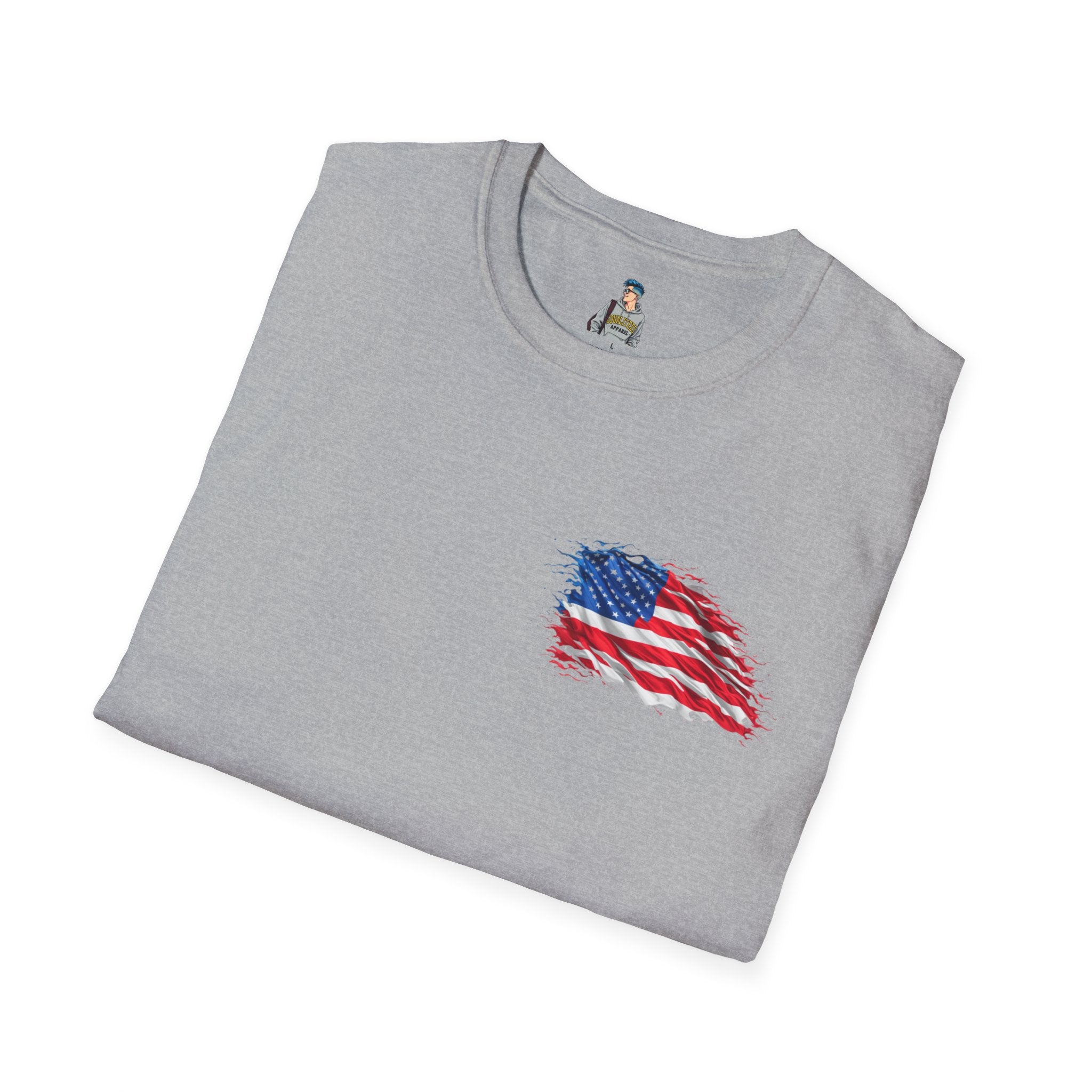 Learn Your Rights T-Shirt — Patriotic American Flag Graphic Tee