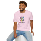 Queer People Belong Everywhere t-shirt