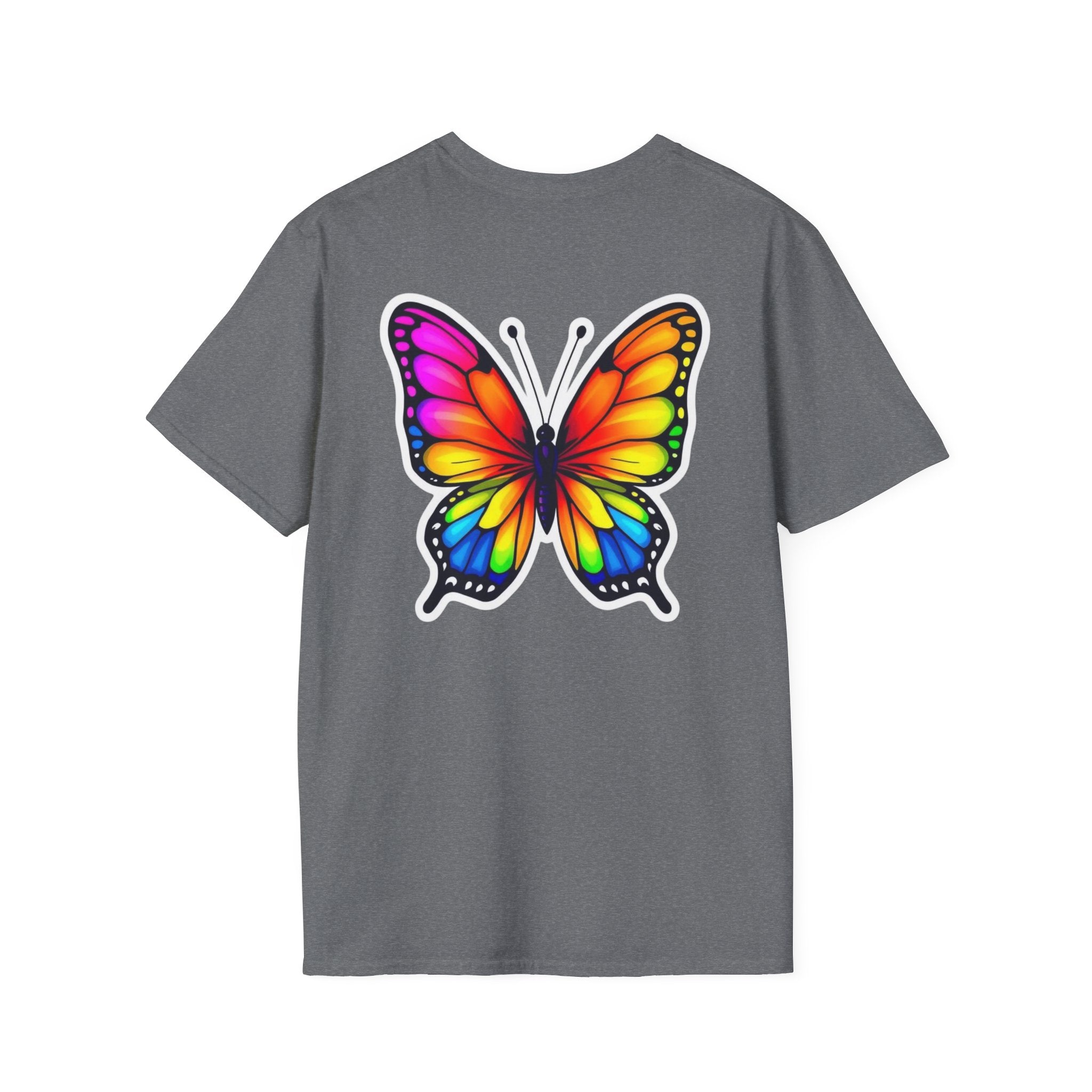 Rainbow Butterfly Cocoon Pride T-Shirt
