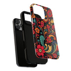 Floral Paisley Tough Case for iPhone — Vibrant Protective Phone Cover