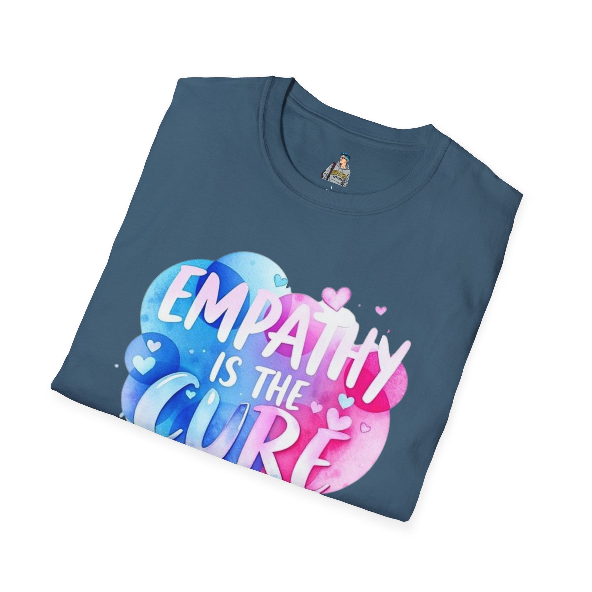 Empathy is the Cure Unisex Softstyle T-Shirt - Comfortable and Inspirational Tee for Everyday Wear