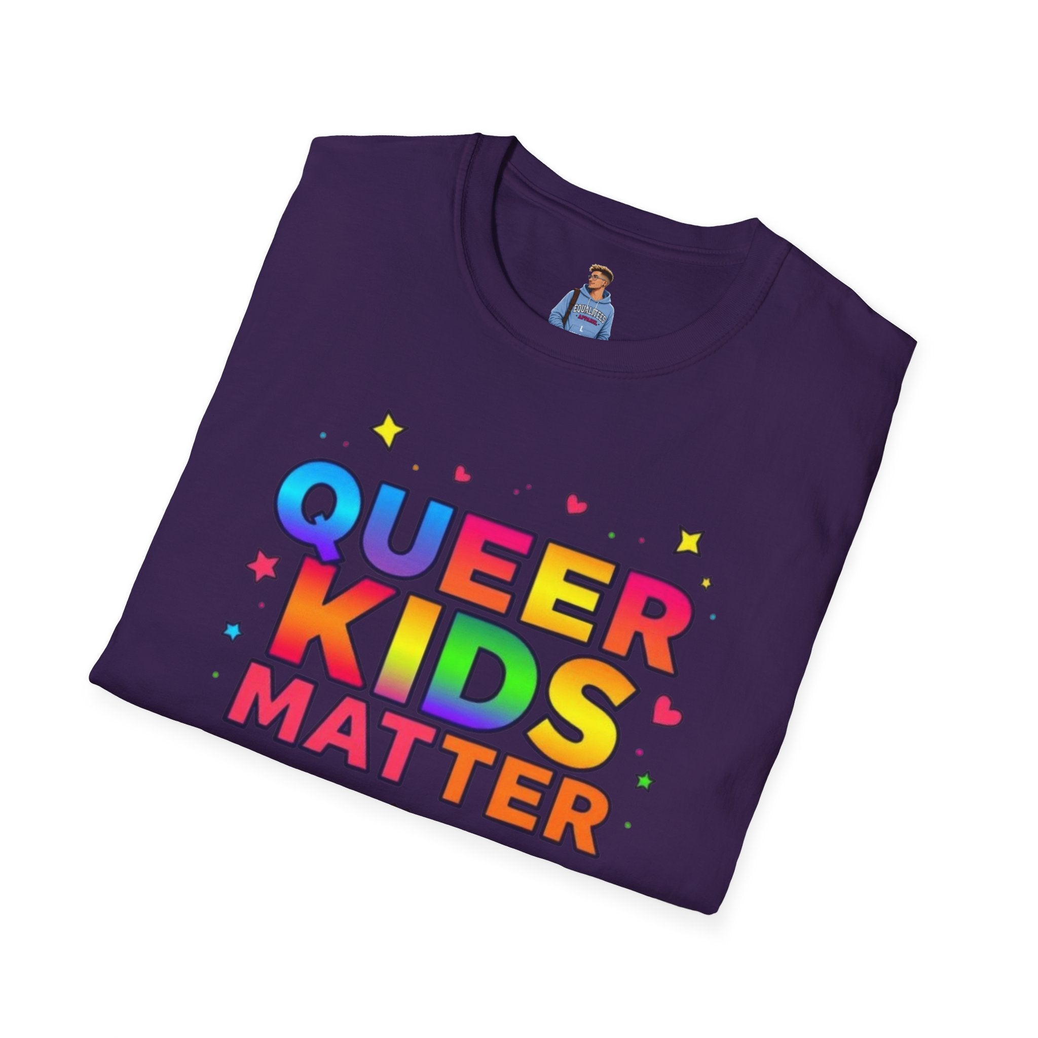 Colorful Queer Kids Matter Pride T-Shirt