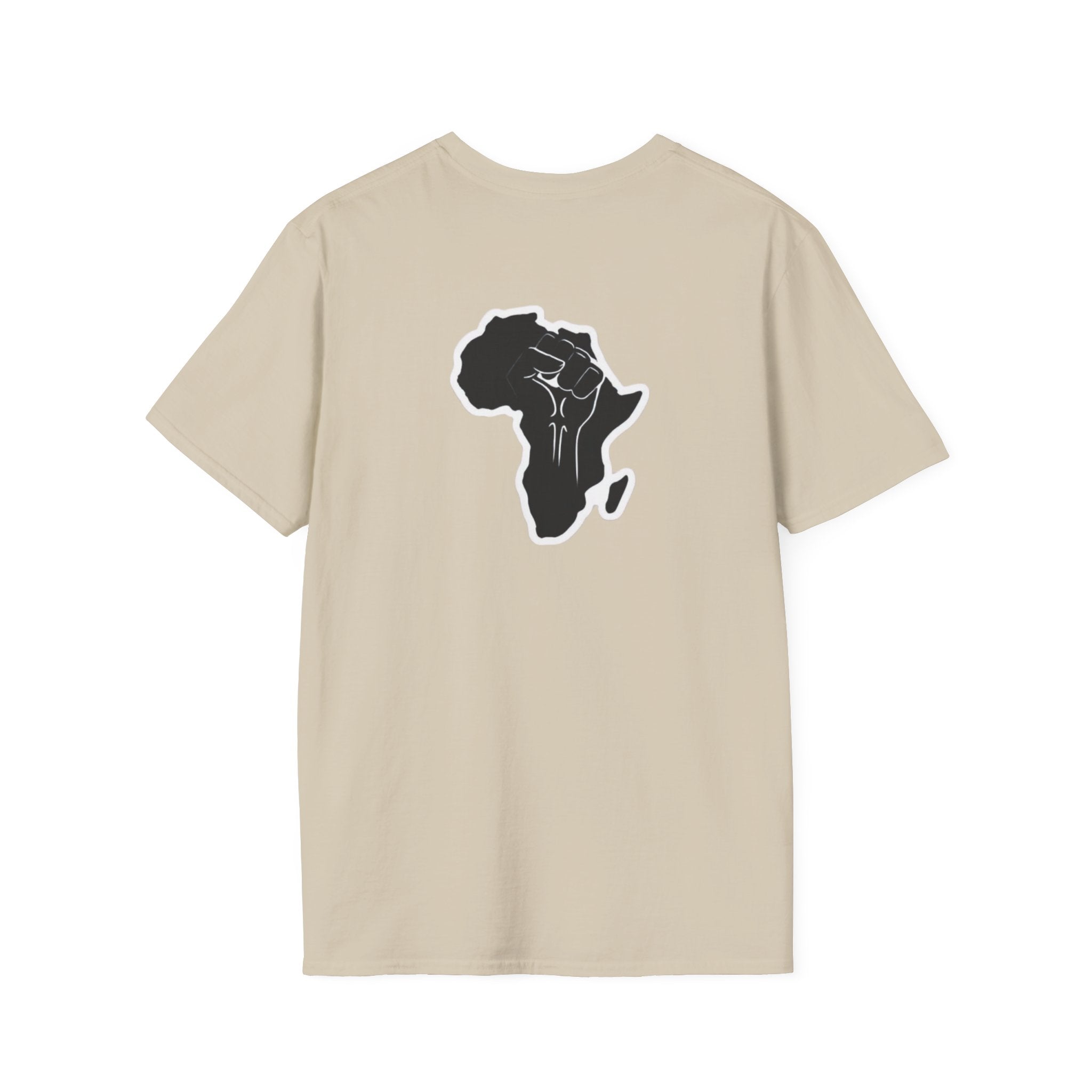 Unity and Heritage Unisex Softstyle T-Shirt with Pan-African Heart