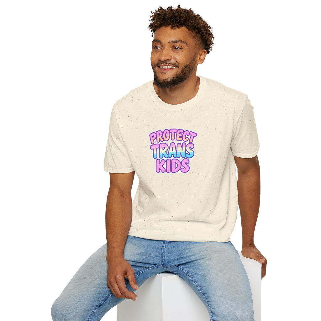 Unisex Softstyle T-Shirt - Protect Trans Kids Tee