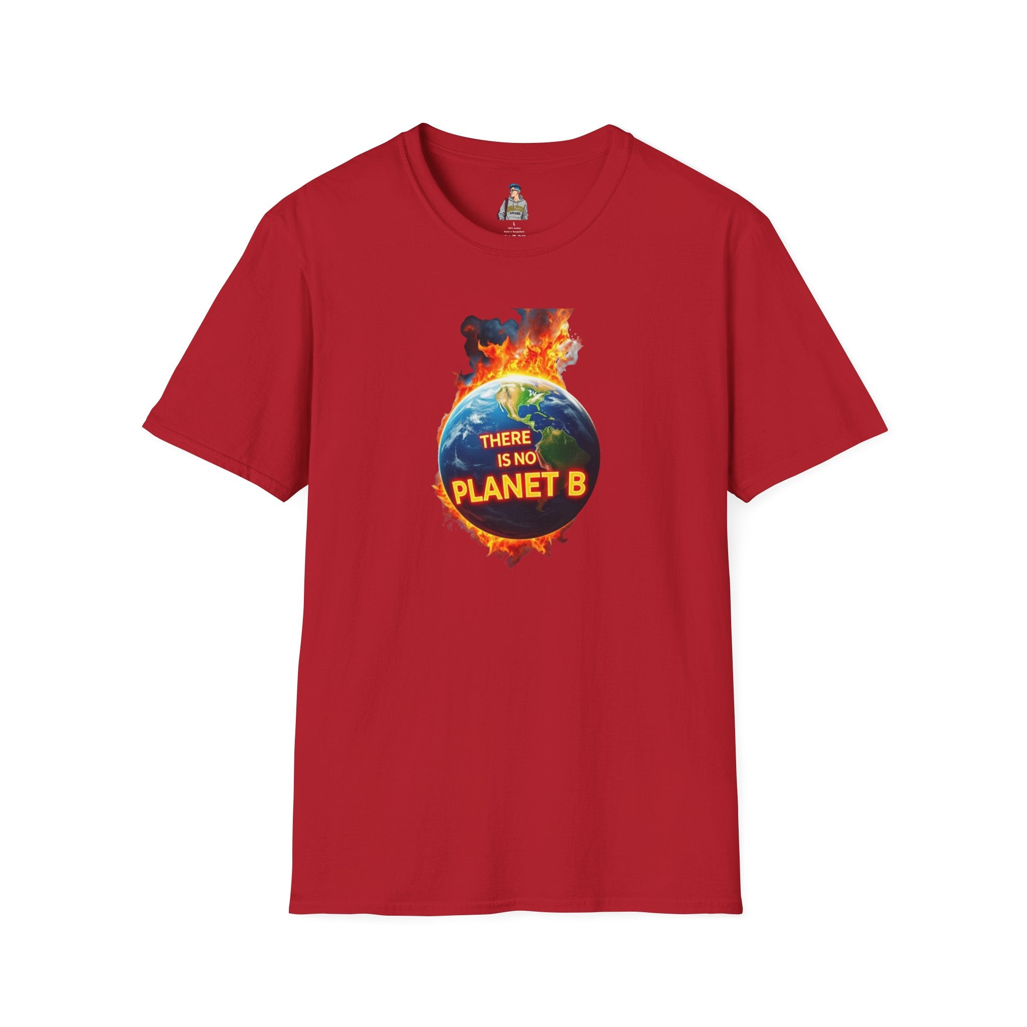 Unisex Softstyle T-Shirt - There is No Planet B Eco-Friendly Tee