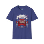 Star Spangled Awesome Graphic Tee ("Proud to Be Delusional Bootlicking Nazi Trash")