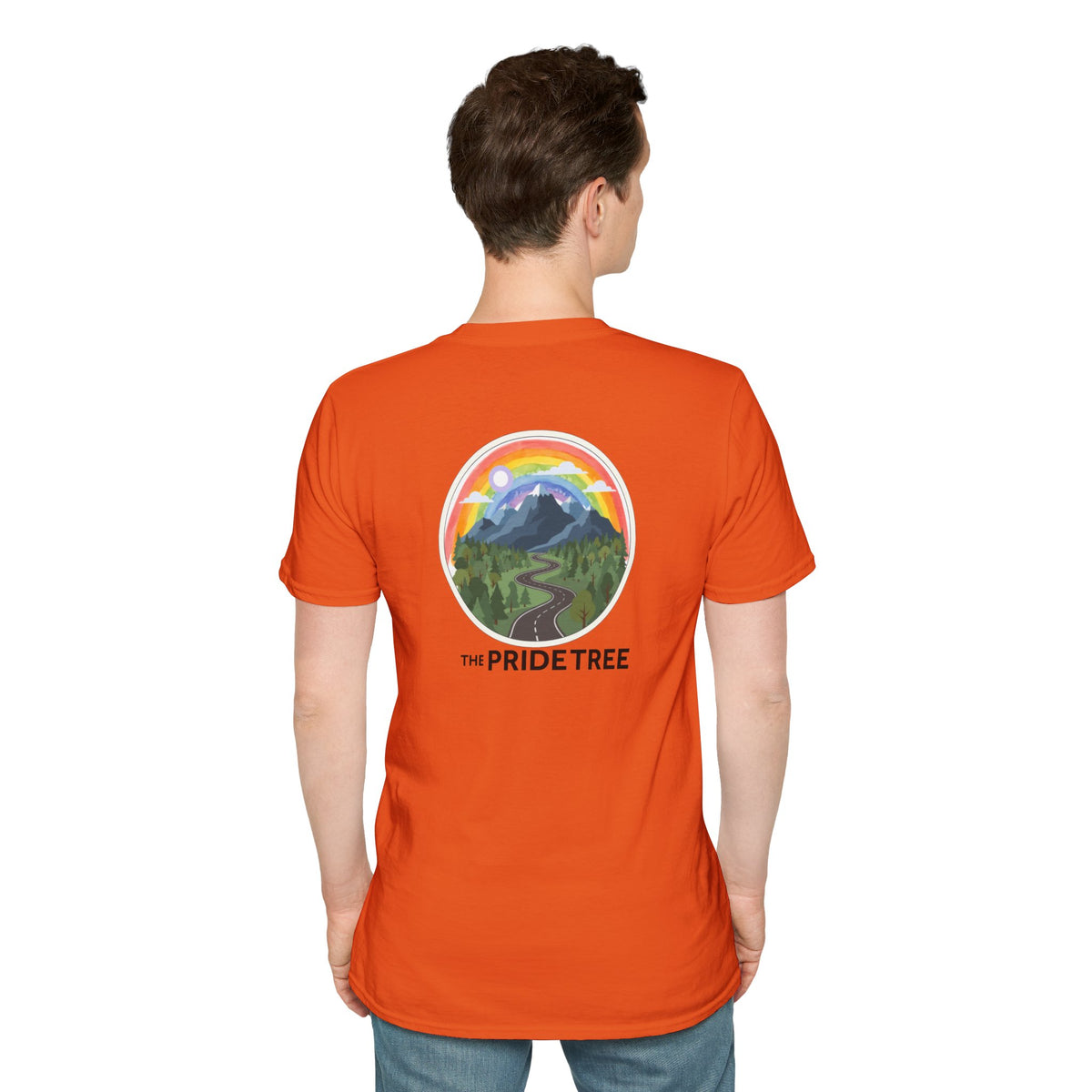 Pride Tree Las Vegas Mountain Graphic T-Shirt