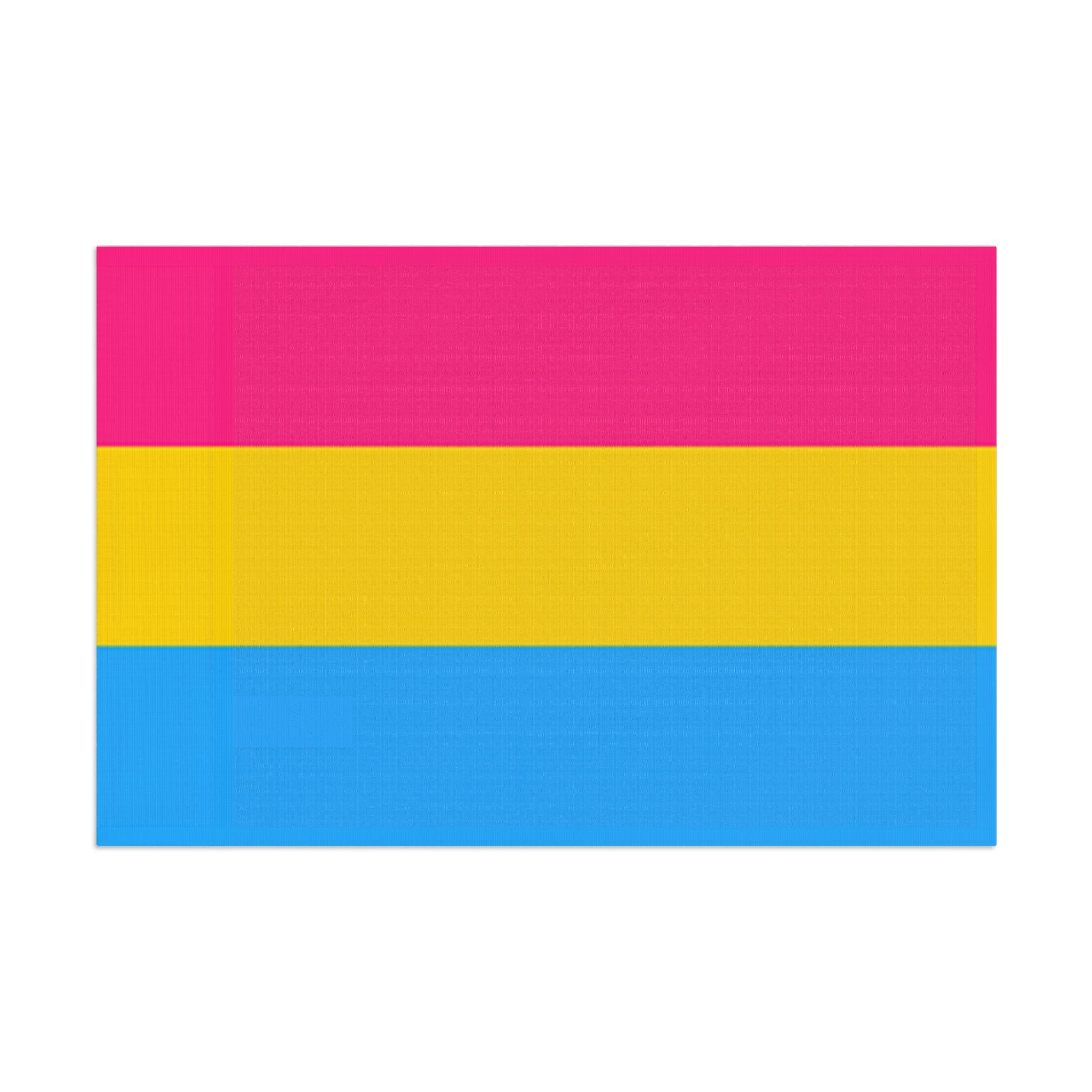 Pansexual Pride Flag - Aesthetic LGBTQ+ Banner for Celebration & Home Decor