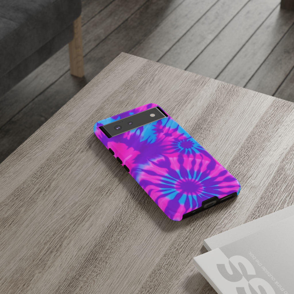 Tie-Dye Floral Tough Case for Android